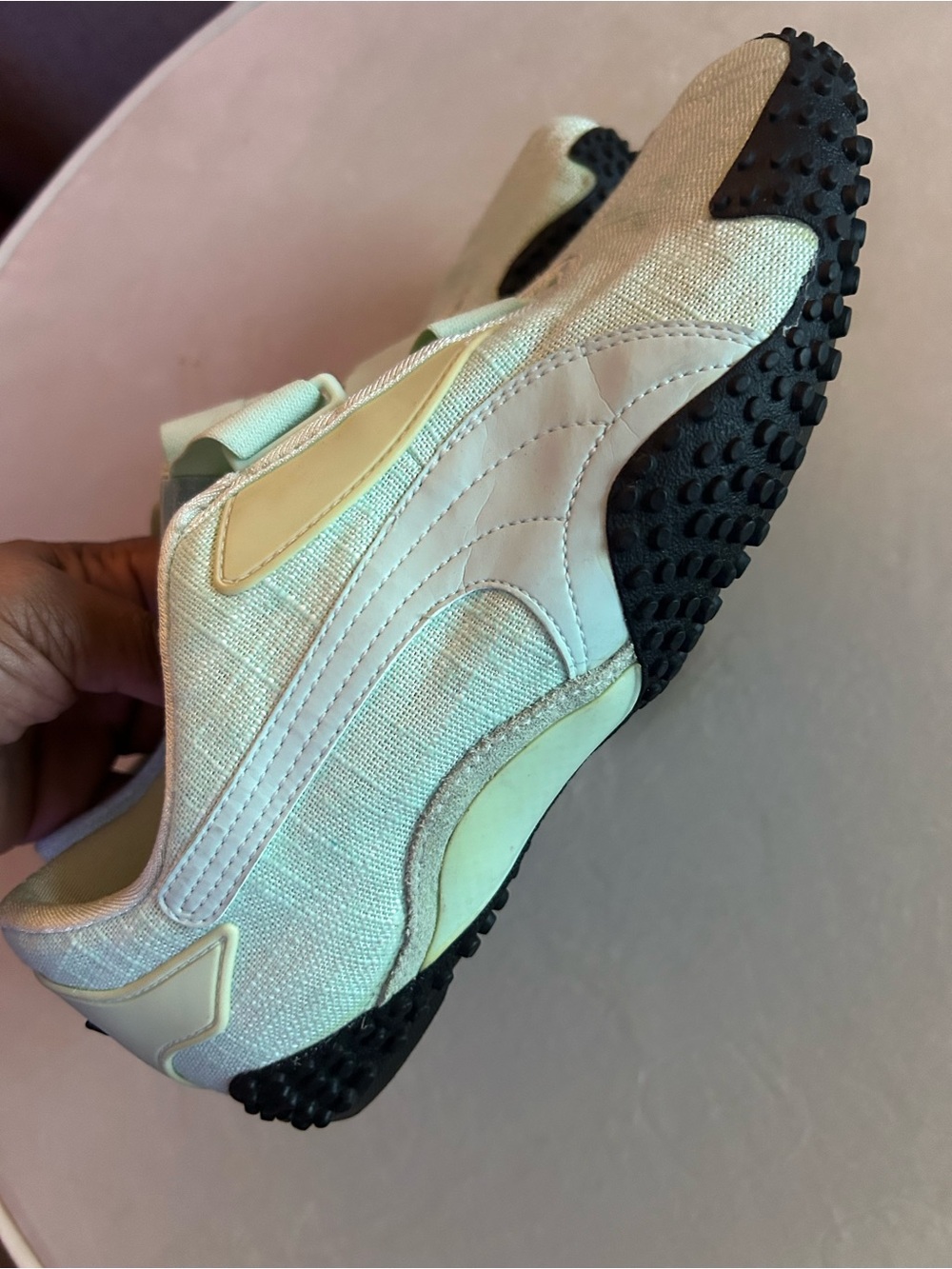 Puma Women’s Mint Green Hook-and-Loop Sneakers - Picture 5 of 8